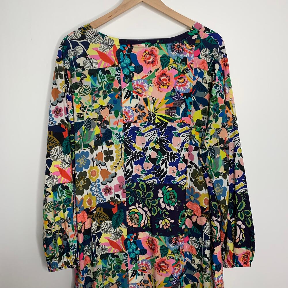 Johnny Was Layla Maxi Floral Dress With Puff Sleeves Women’s XXL - Picture 6 of 15